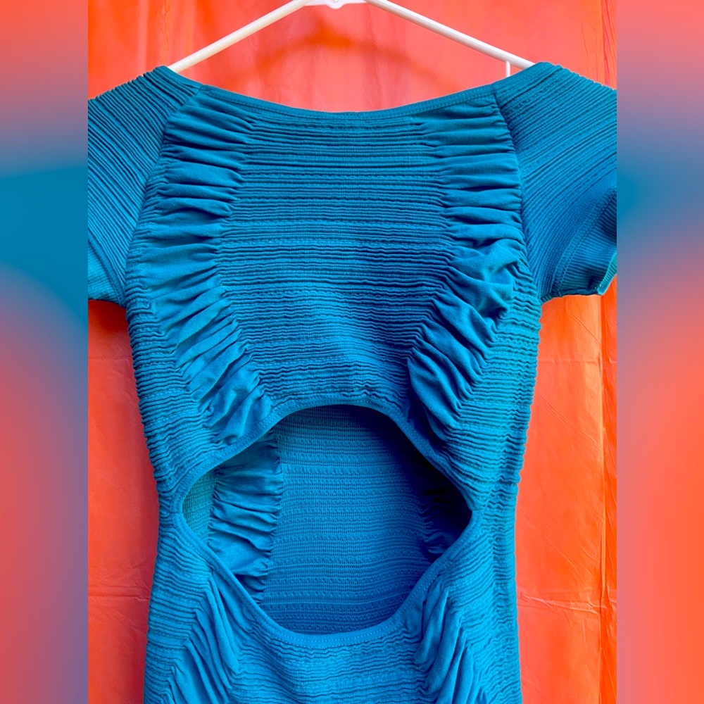 NWT Elastic non iron dress size S/M
